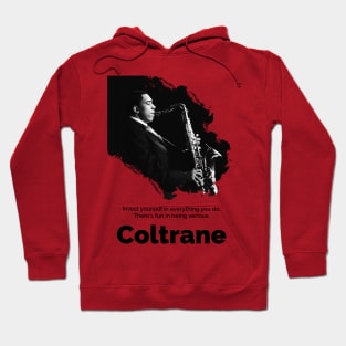 John coltrane cartoon Hoodie